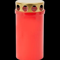 Bougies< Bougie funéraire rouge | Action FR