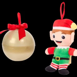 Peluches Et Poupées|Tous Les Articles Jouets< Boule surprise avec suspension de Noël | Action FR