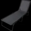 Tous Les Articles Jardin|Meubles De Jardin< Chaise longue pliable Acier Noir | Action FR