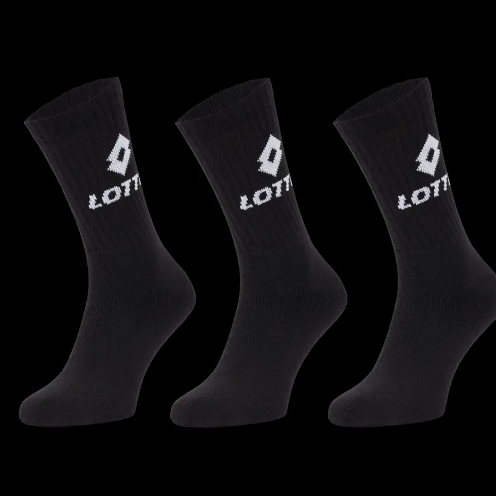 Tous Les Articles Mode|Collants/bas<Lotto Chaussettes de sport Noir | Action FR