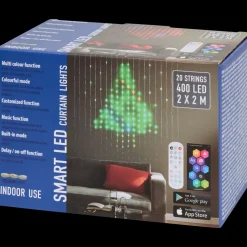 Tous Les Articles Habitat|Décoration Saisonnière< Éclairage rideau led | Action FR