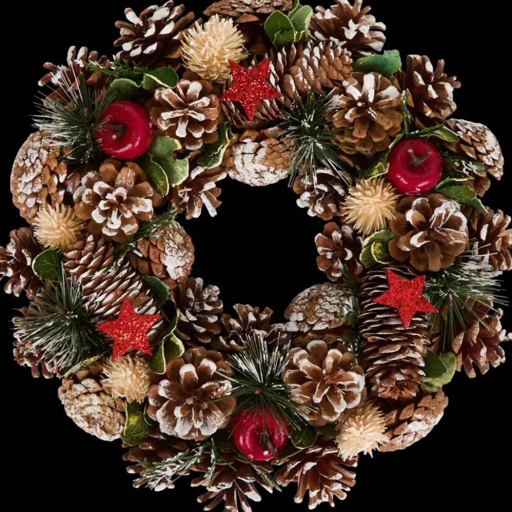 Tous Les Articles Habitat|Décoration Saisonnière< Couronne décorative premium | Action FR