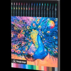 Papeterie< Crayons de couleur triangles | Action FR