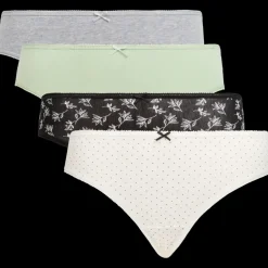 Tous Les Articles Mode|Sous-vêtements< Culottes Femme 4 Pièces | Action FR
