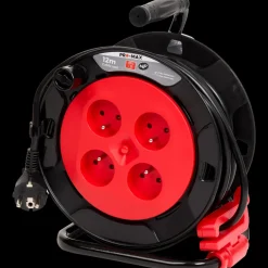 Tous Les Articles Bricolage|Rallonges<Pro-max Enrouleur de câble électrique 12 m | Action FR