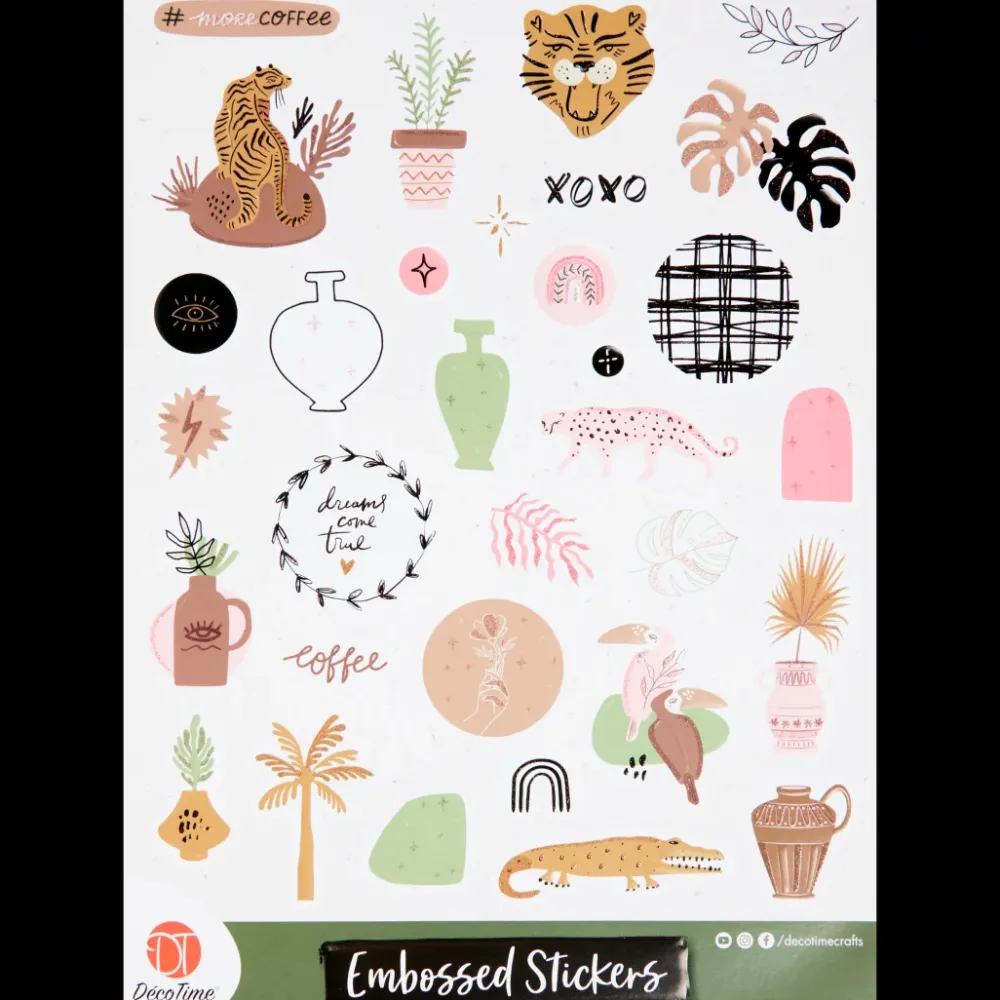 Bricolage< Feuilles d'autocollants DécoTime | Action FR