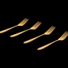 Tous Les Articles Cuisine|Couverts< Fourchettes Gold 4 Pièces | Action FR