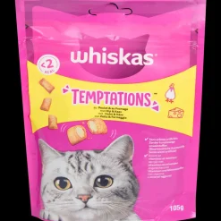 Tous Les Articles Animaux Domestiques|Alimentation<Whiskas Friandises pour chat Temptations Poulet et fromage | Action FR