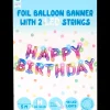 Articles De Fête< Guirlande de ballons mylar Cool2Party Happy Birthday | Action FR