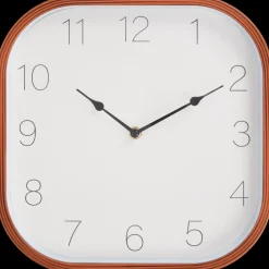 Tous Les Articles Habitat|Décoration Murale< Horloge effet bois | Action FR