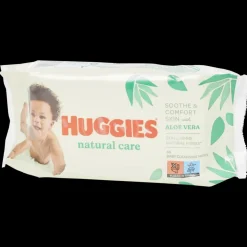 Tous Les Articles Hygiène & Beauté|Soins Corporels<Huggies Lingettes pour bébé Natural Care Frais 56 Pièces | Action FR
