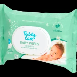 Soins Corporels|Soins Pour Bébés<Teddy Care Lingettes pour bébé Sensitive 90 Pièces | Action FR