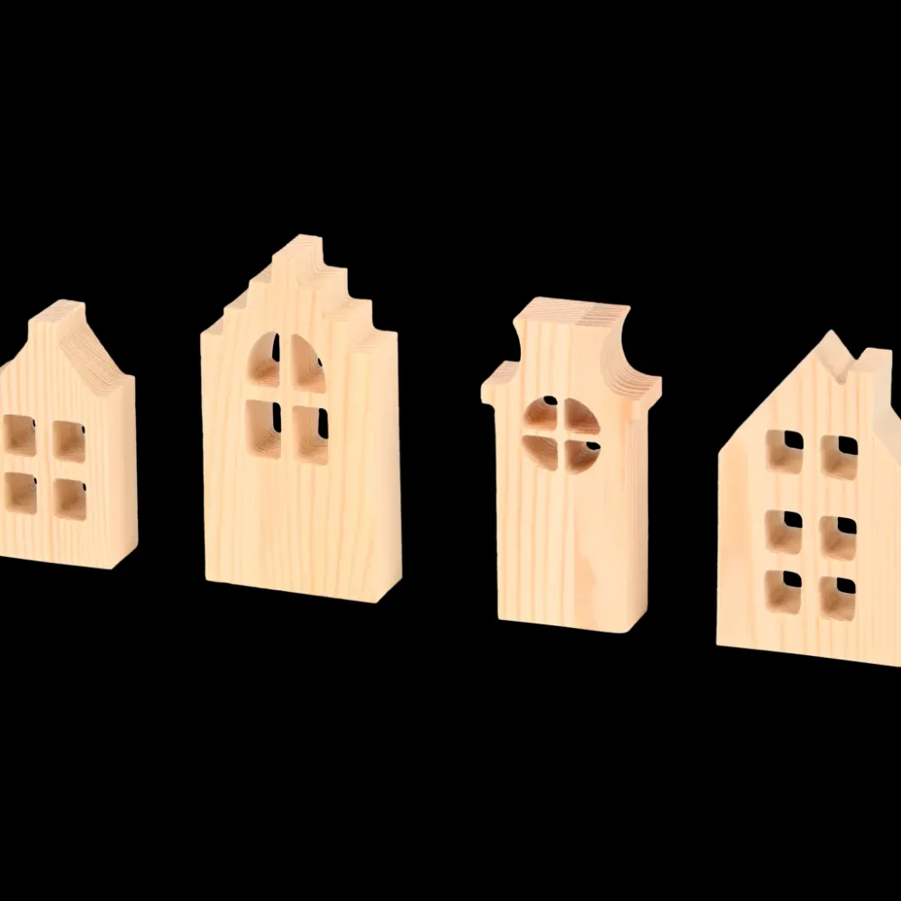Accessoires Pour La Maison< Maisons en bois à décorer Hobby Flora | Action FR