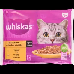 Tous Les Articles Animaux Domestiques|Alimentation<Whiskas Nourriture humide pour chat Volaille | Action FR