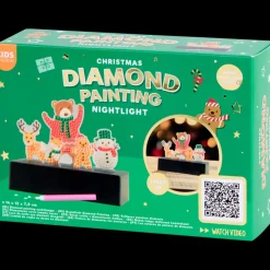 Bricolage< Peinture diamant veilleuse de Noël Kids Kingdom | Action FR