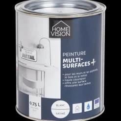Tous Les Articles Bricolage|Peinture< Peinture Home Vision Blanc Blanc | Action FR