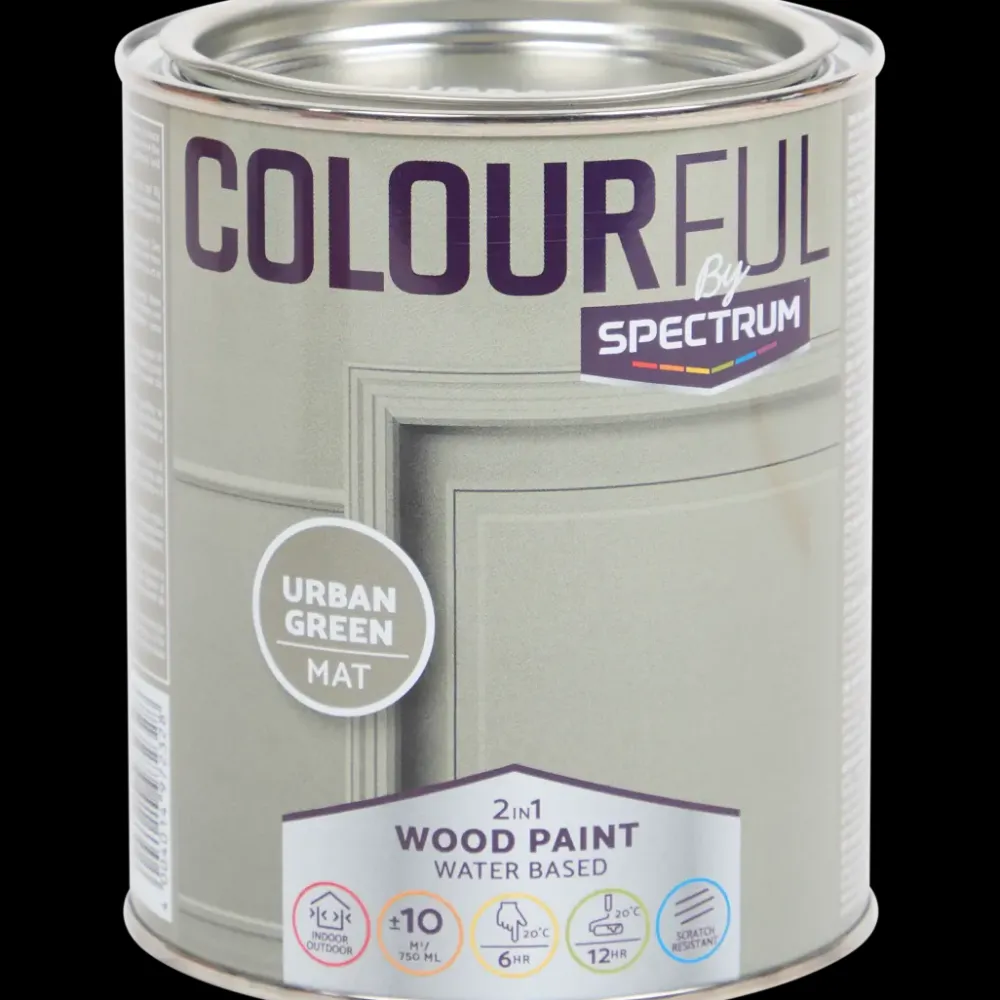 Tous Les Articles Bricolage|Peinture<Spectrum Peinture pour meubles 2-en-1 Colourful Urban Green Vert | Action FR