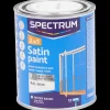 Tous Les Articles Bricolage|Peinture<Spectrum Peinture satinée 2-en-1 RAL 9010 Blanc 750 ml | Action FR