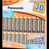 Tous Les Articles Multimédia|Piles<Panasonic Piles alcalines AA 30 Pièces | Action FR