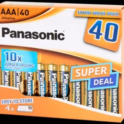Tous Les Articles Multimédia|Piles<Panasonic Piles AAA 40 Pièces | Action FR