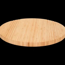 Tous Les Articles Cuisine|Plateaux< Plateau tournant en bambou Brun | Action FR