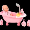 Peluches Et Poupées|Tous Les Articles Jouets< Poupon avec baignoire et douche Dolly Star | Action FR