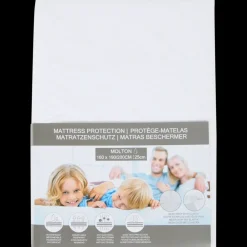Literie< Protège-matelas 160 x 190 x 25 cm | Action FR