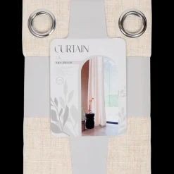 Tous Les Articles Habitat|Décoration Fenêtres< Rideau Lily Polyester | Action FR