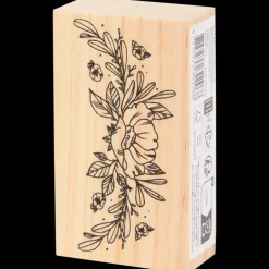 Cartes< Tampon en bois Avec | Action FR