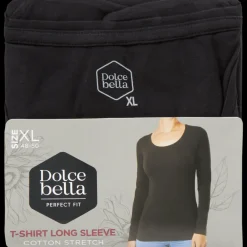 Tous Les Articles Mode|Vêtements<Dolce Bella T-shirt basique Noir Femme | Action FR
