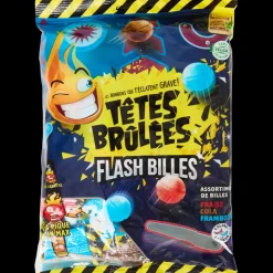 Tous Les Articles Boissons & Alimentation|Friandises Et Bonbons<Têtes Brûlées Flash Billes | Action FR